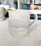 Whale Shark Mug - Hand Built Stoneware Pottery - Image 9