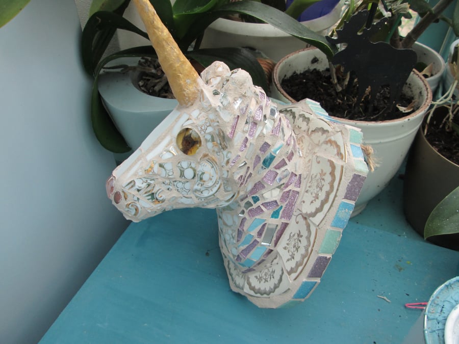 Unicorn Trophy mosaic