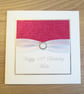 Handmade 18th birthday card, personalised, any age or name - Image 3