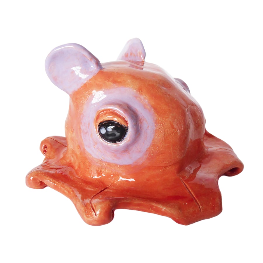 Dumbo Octopus Ceramic Sculpture - Handmade