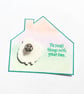 Hand-painted Shrink Plastic Brooch with hand-coloured card - Image 3