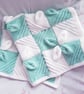 Hand-knitted Leaf design Blanket,  babies blanket  - Image 5
