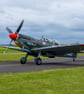 Spitfire on the apron print