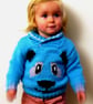 Panda Jumper Knitting Pattern.  Digital Pattern - Image 3