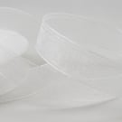 White organza Ribbon 25mm x 4 metres 