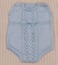 Baby knitted romper set