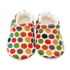 ORGANIC Birch DOTTIE Boys Girls Slipper Pram Shoes Slippers BABY GIFT IDEA 0-18M