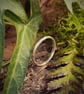 Simple silver polished band ring - Image 5
