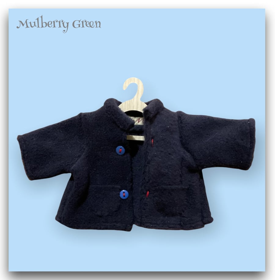 Reserved for Tina - Navy Fleece Jacket 