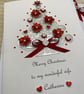 Personalised Handmade Christmas Card Gift Boxed Wife Mum Girlfriend Daughter - Image 8