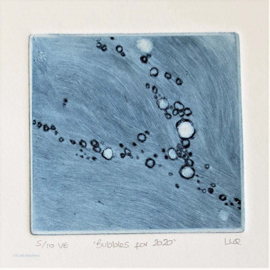 Bubbles 5 of 10 for 2020 charity print Red Cross Coronavirus Appeal