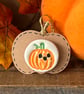 Tiny Pumpkin Halloween magnet