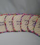 Coasters A Set of 7 Featuring  Birth Days of the Week Rhymes - Image 1