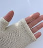 Alpaca and silk blend wrist warmers - Image 4