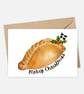 Cornish Pasty Merry Christmas Card, Cornish Christmas, Cornwall - Image 3