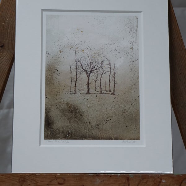 Ghost Trees Giclee Print A5, 6 of 50