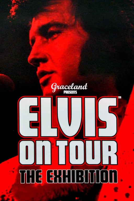 Elvis Presley On Tour Exhibition London Photograph Print