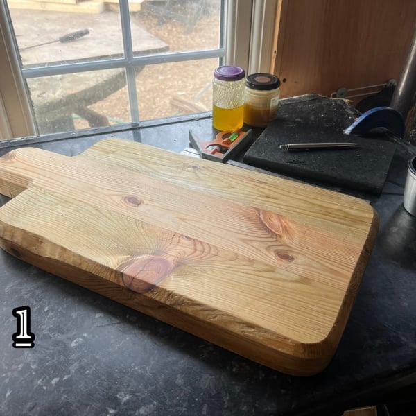Handmade chunky chopping board