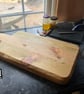 Handmade chunky chopping board