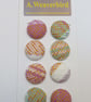 Sold - Pink Cotton Covered Buttons - Image 2