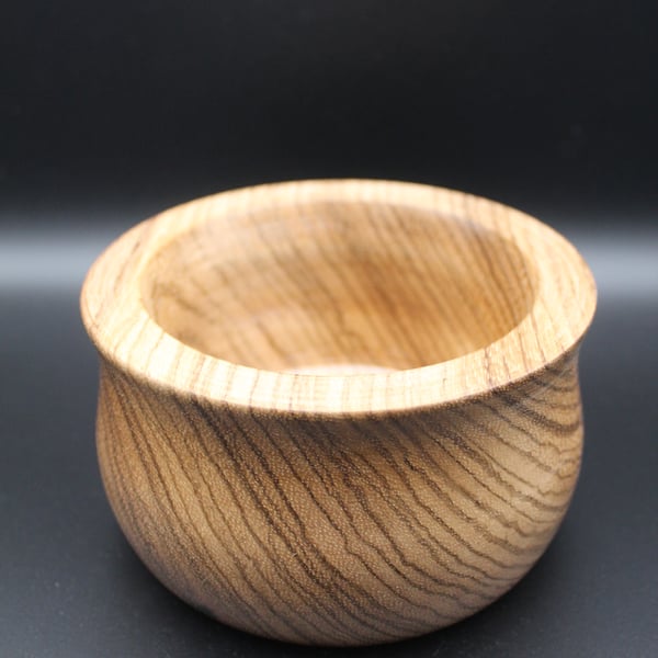 Decorative Zebrano Bowl