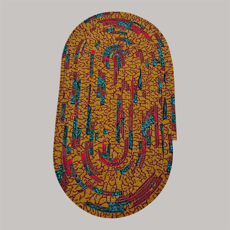 Jelly Roll Rug - African Print 