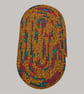 Jelly Roll Rug - African Print 