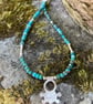 Sterling silver and turquoise Necklace - Image 2
