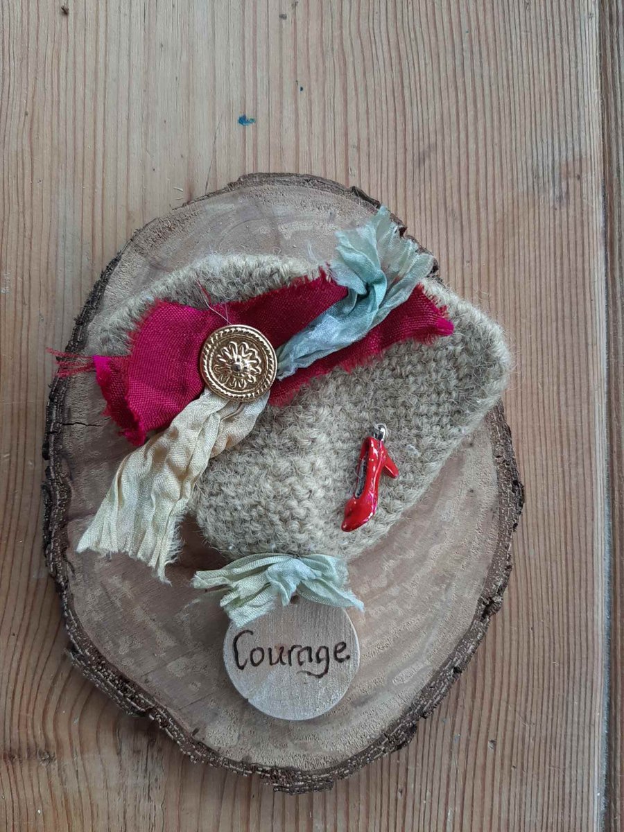 Courage brooch 