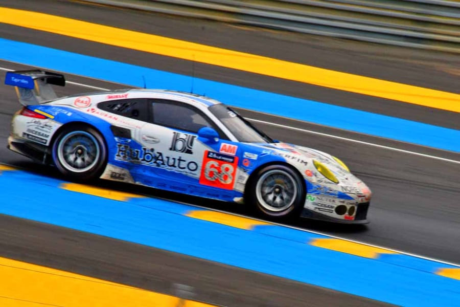 Porsche 911 RSR 24 Hours Of Le Mans 2015 Photograph Print