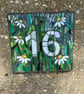 Mosaic house number 