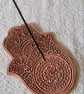Hamsa hand incense holder - Image 2