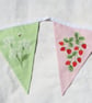 Flowers and Strawberries Summer Bunting - Image 7