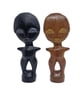 Ghanaian Akuaba doll, Asante fertility idol, african statue, Akan tribal art,