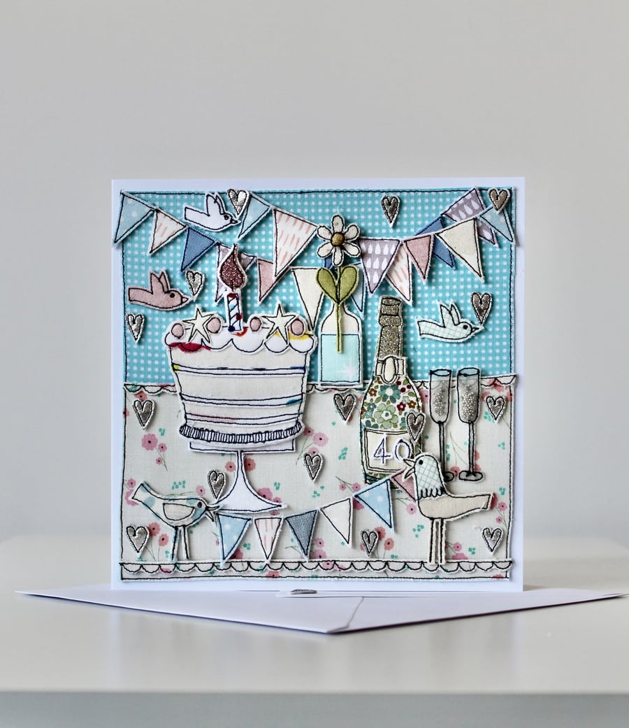 Special Order for H.G. - 'A Special Birthday Card' - Handmade Blank Card