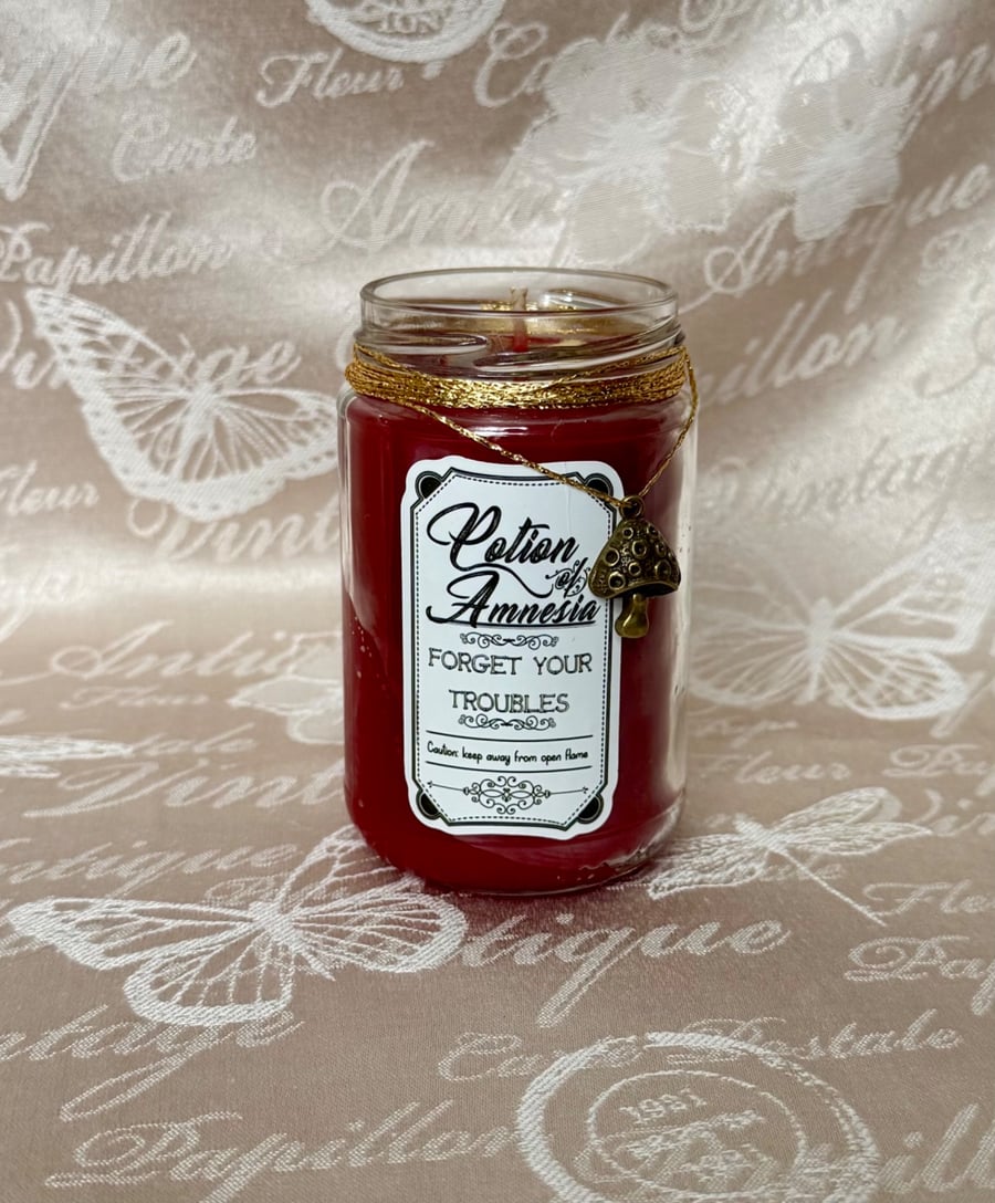 Potion of Amnesia Candle – Gothic Apothecary Candle