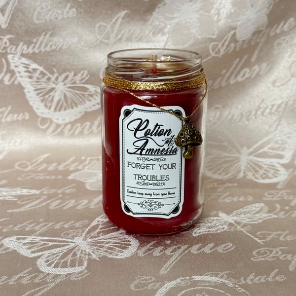Potion of Amnesia Candle – Gothic Apothecary Candle