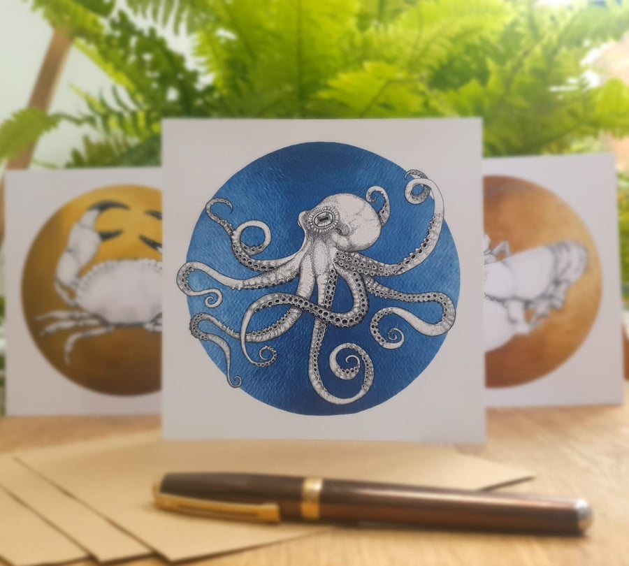 Owen the Octopus - Royal Blue