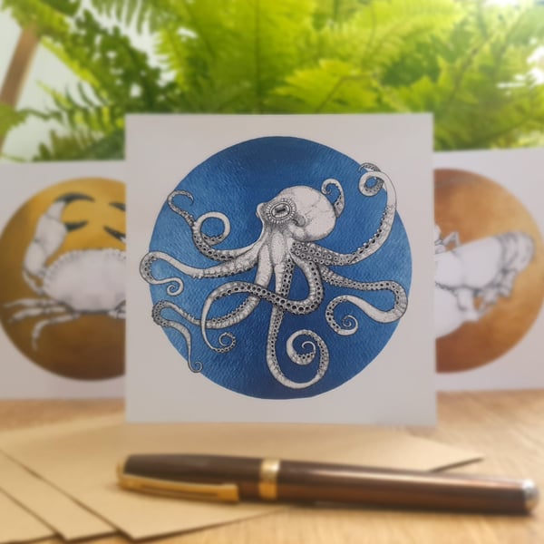 Owen the Octopus - Royal Blue