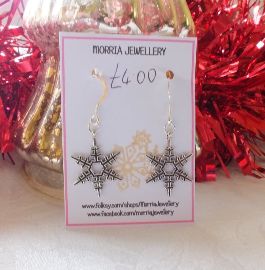 Snowflake Earrings 2