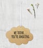 You're Amazing Personalised Gift Boxed Mini Plaque - Image 3