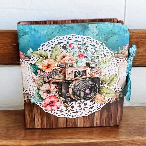 Mini Photo Album and Memory Book