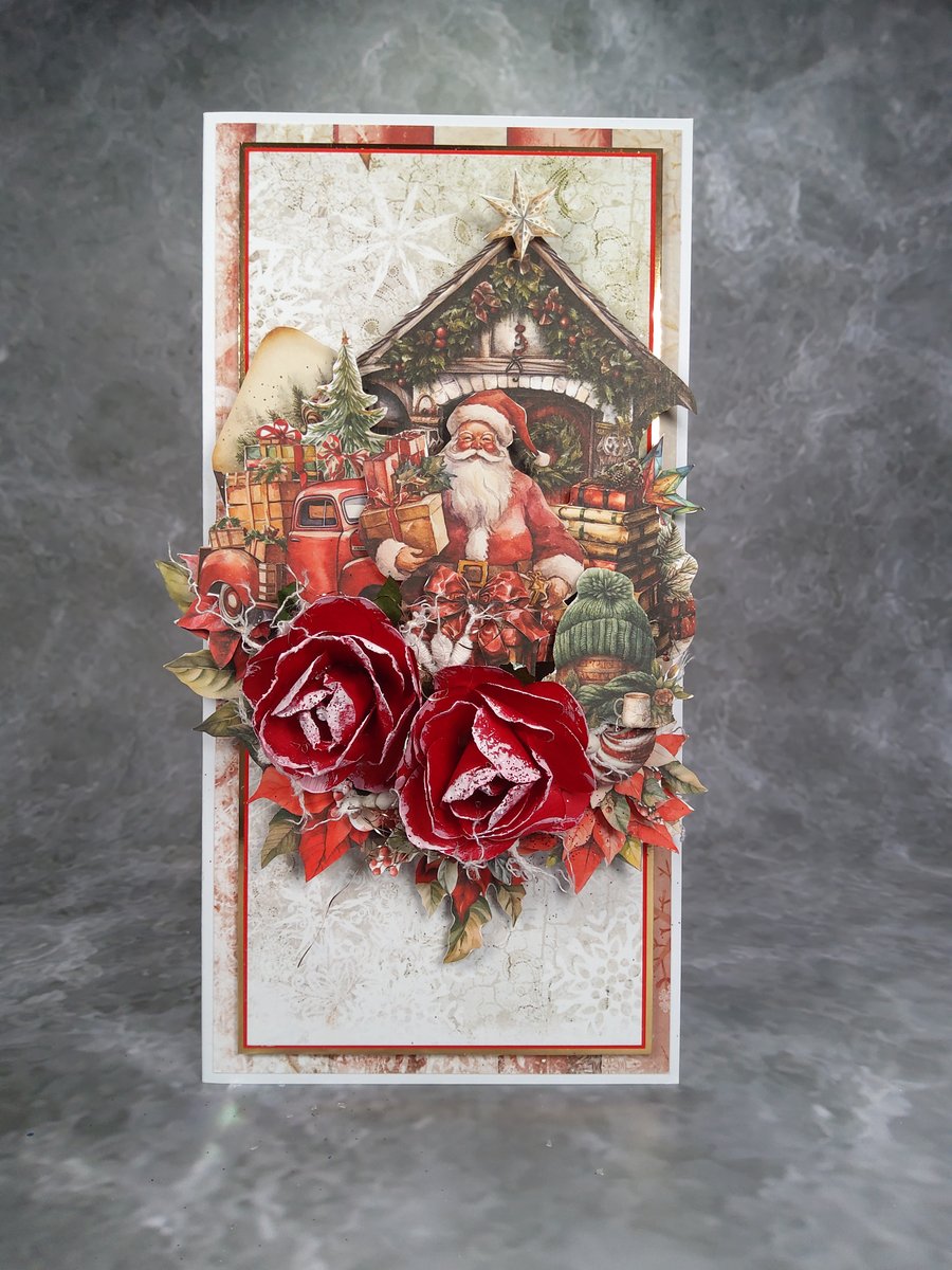 Handmade Christmas card(13)