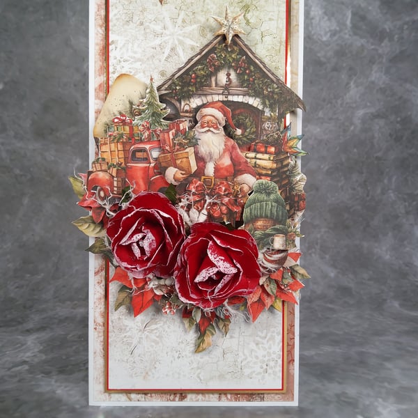 Handmade Christmas card(13)