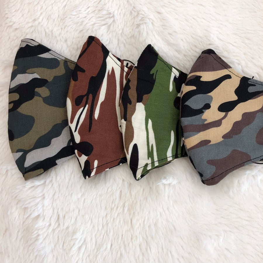 Handmade 100% Cotton Face Masks.Washable,Breathable and Reusable.Made in the U.K