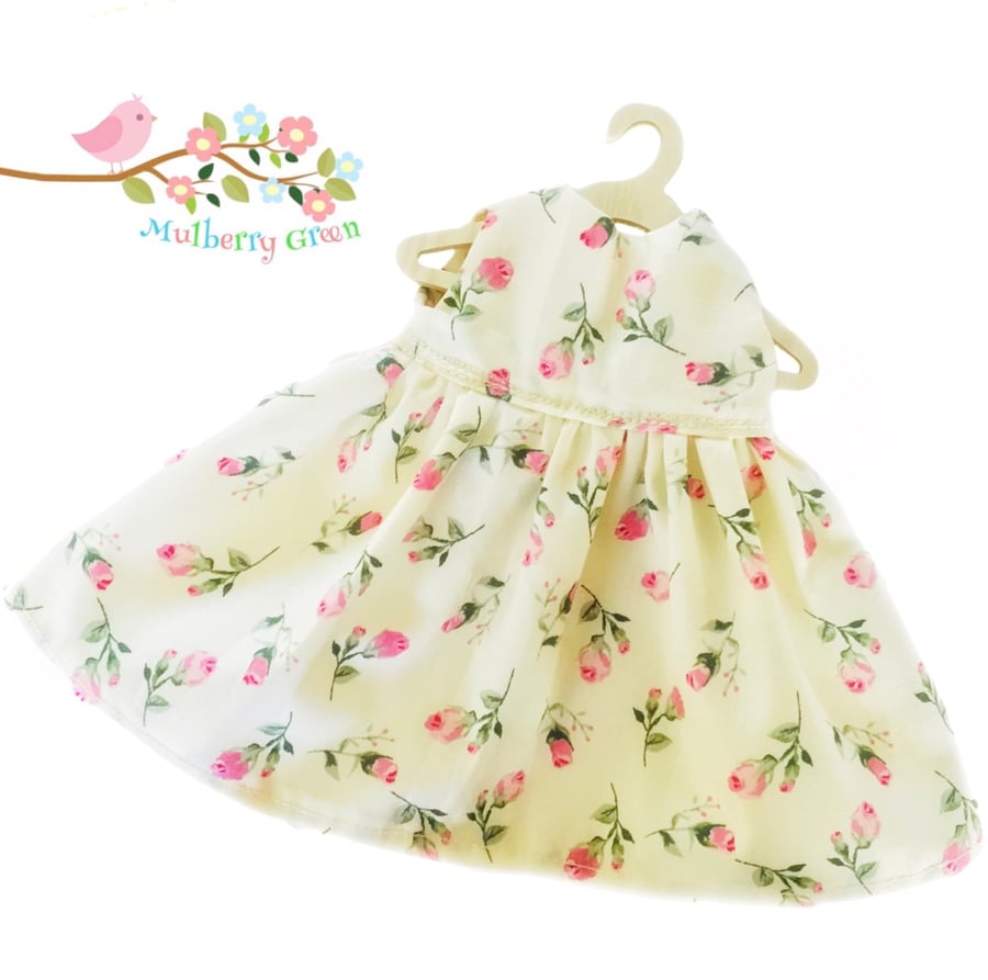 Reserved for Beverly - Pink Rosebud Dress