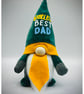 Handmade World Best Dad Nordic Gnome, Gonk, Swedish Tomte