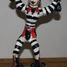 OLD TIME CIRCUS STRONGMAN, UNIQUE HANDMADE PAPER MACHE FIGURE, VINTAGE STYLE