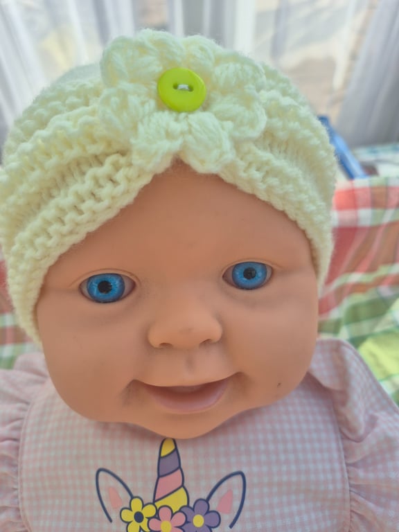 Baby Turban Hat 3 to 6 months