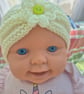 Baby Turban Hat 3 to 6 months